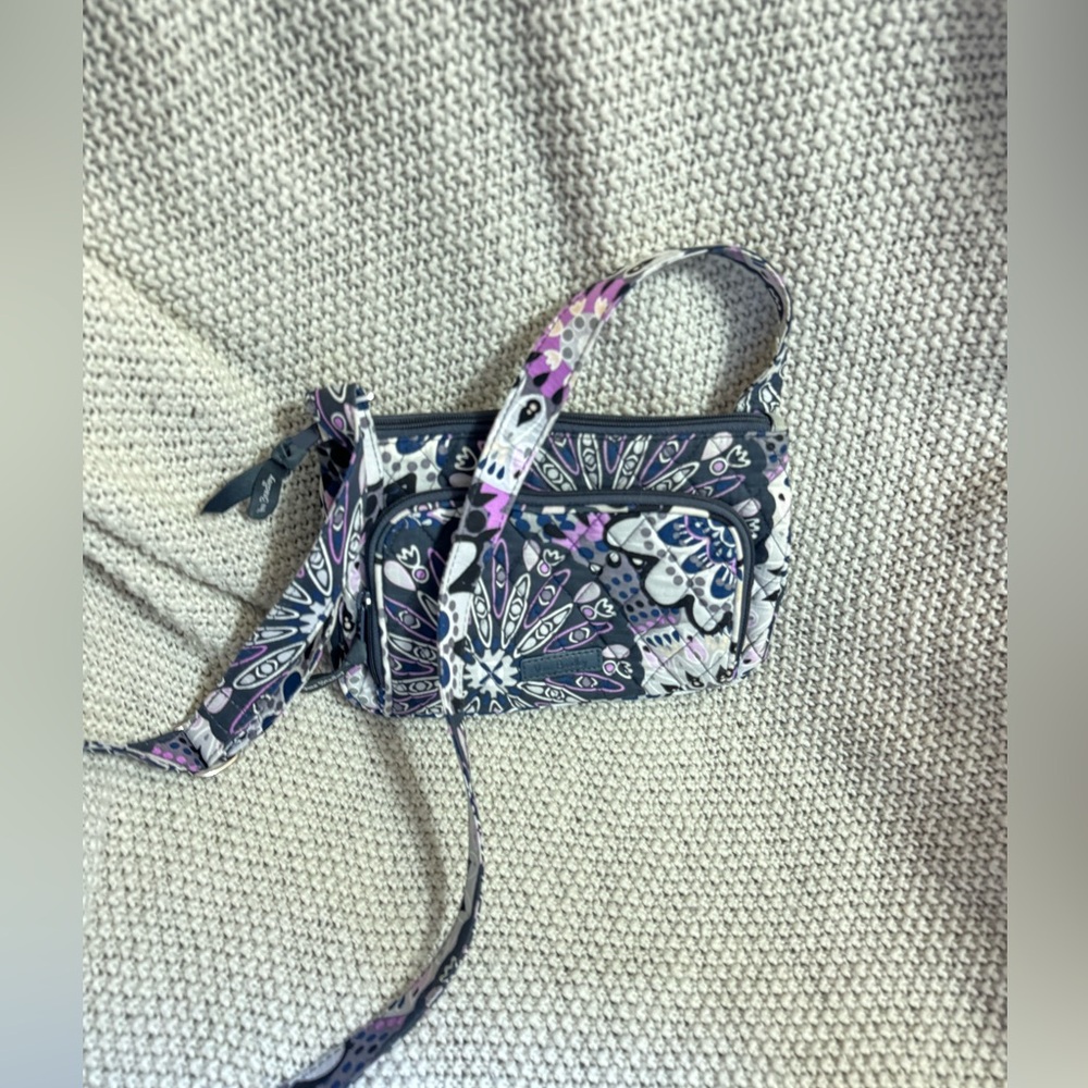 Vera Bradley Mimosa Medallion Shoulder Crossbody Purse